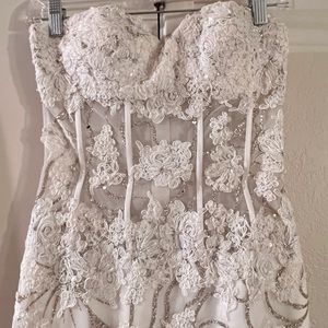 Gorgeous detailed JOVANI cocktail dress